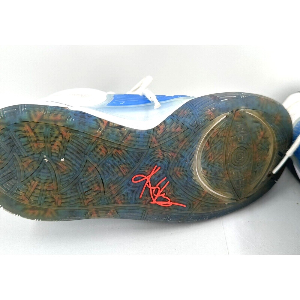 NIKE KYRIE‎ 6 WHITE SAPPHIRE LASER CRIMSON Youth Boy Size 6 Kyrie Irving - Picture 10 of 11